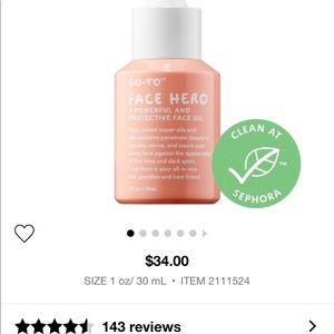 Go-To Face Hero- brand new